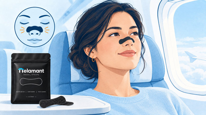 best nasal strips for flying worn on plane