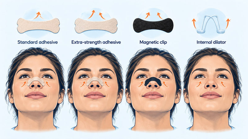 nasal strip reviews comparing major brand types